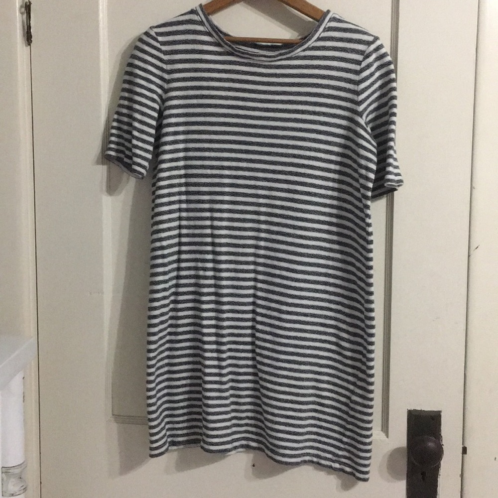 Cotton striped dress
